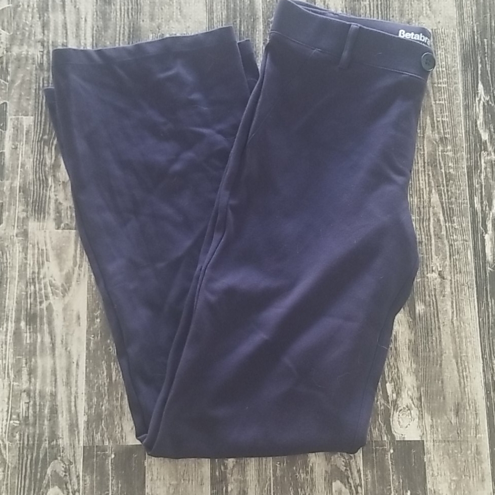 Betabrand Navy Pants